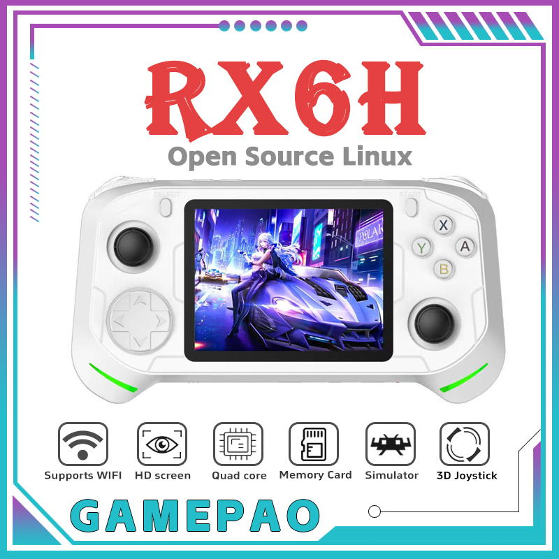 Gaming Console Minecraft - Open Source RX6H Retro Handheld Video