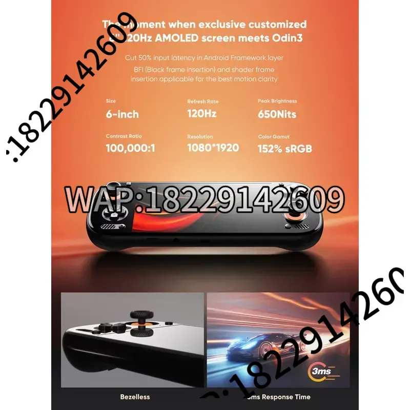 AYN Odin 3 Gaming Console Hand - đánh giá và giá Gaming Console In