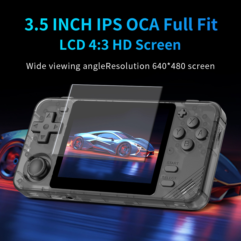 New RGB10X Retro Handheld Game - đánh giá và giá Gaming Console Minecraft