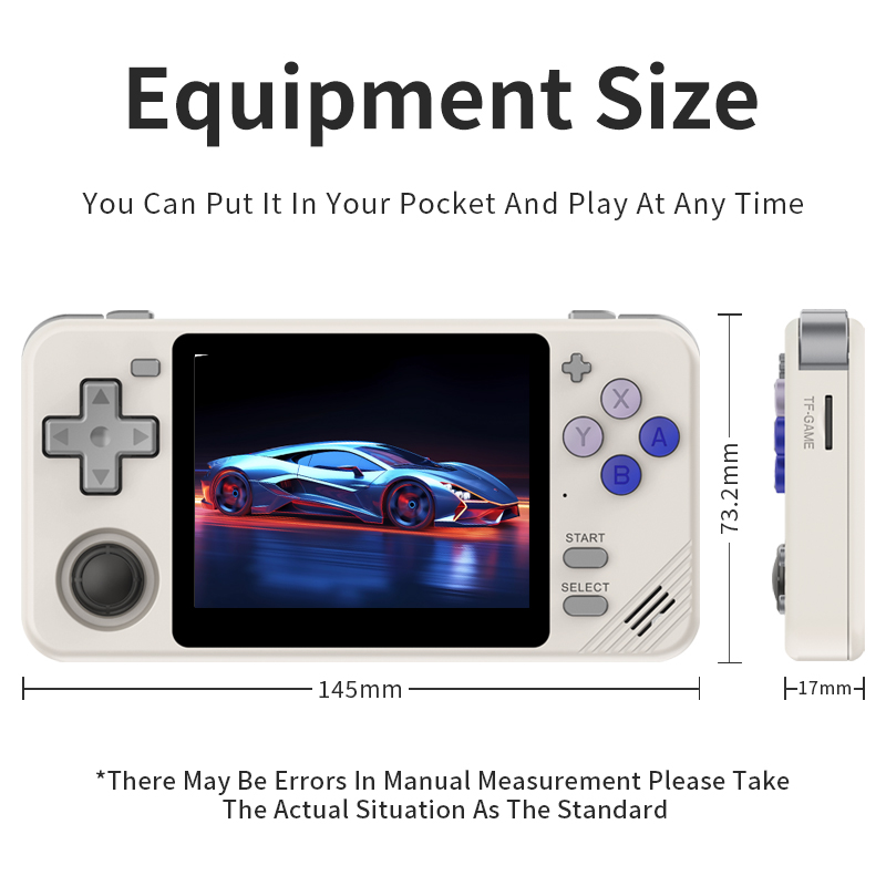 New RGB10X Retro Handheld Game - đánh giá và giá Gaming Console Minecraft