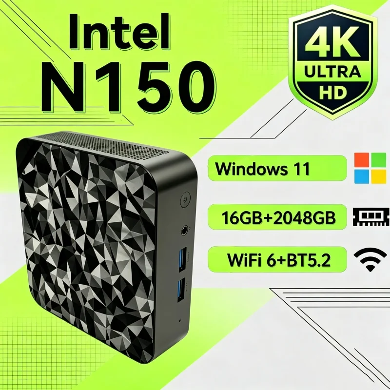 2026 Stellar Core N150 MINI PC - đánh giá và giá Gaming Console Stick