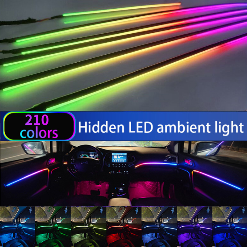 Car Ambient Light/64 Colors Ac - đánh giá và giá Led Gaming Light Strip