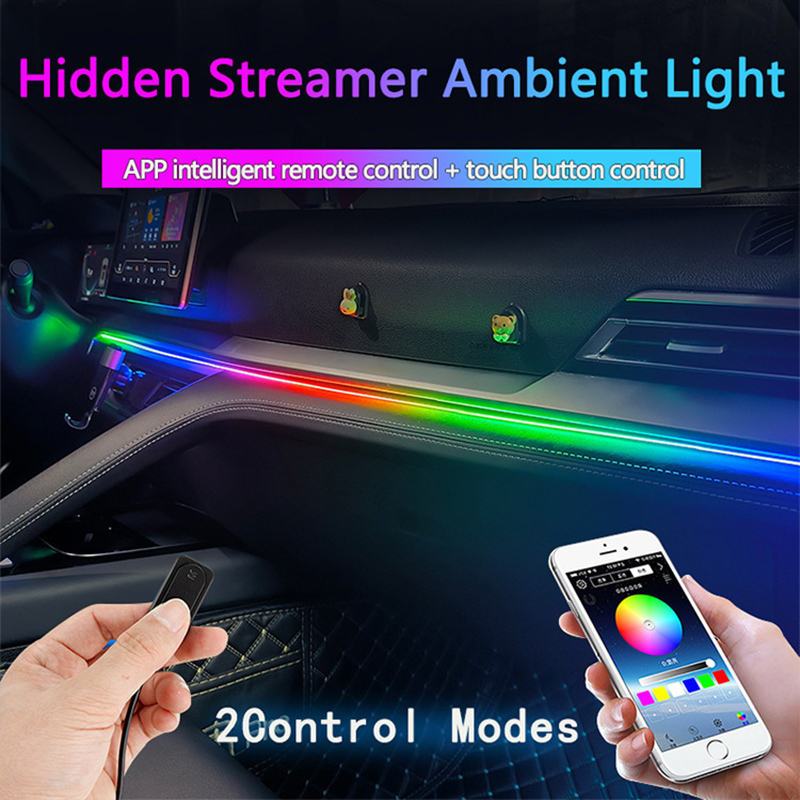 Car Ambient Light/64 Colors Ac - đánh giá và giá Led Gaming Light Strip