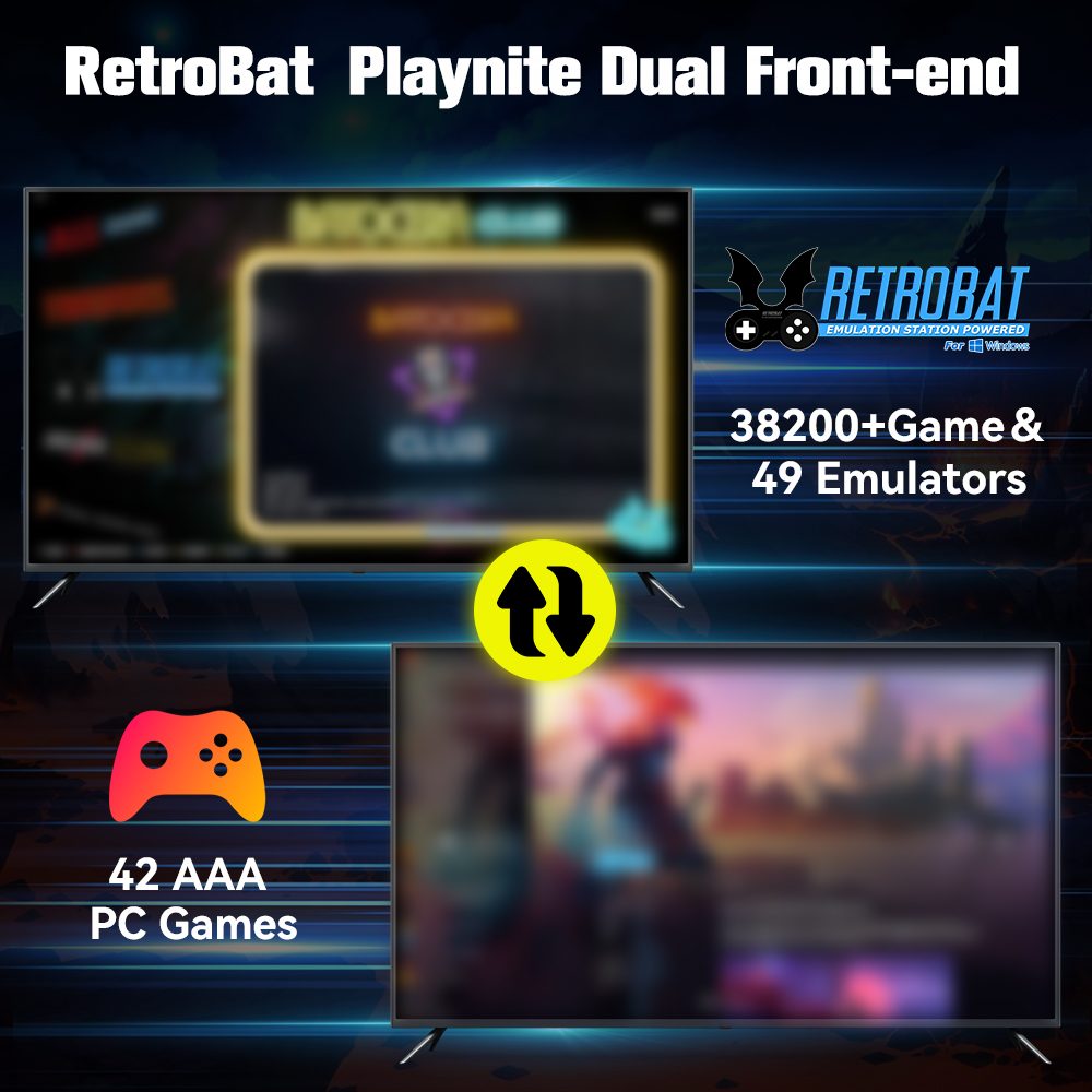 Retrobat＆Playnite System HDD R - đánh giá và giá Gaming Console Stick