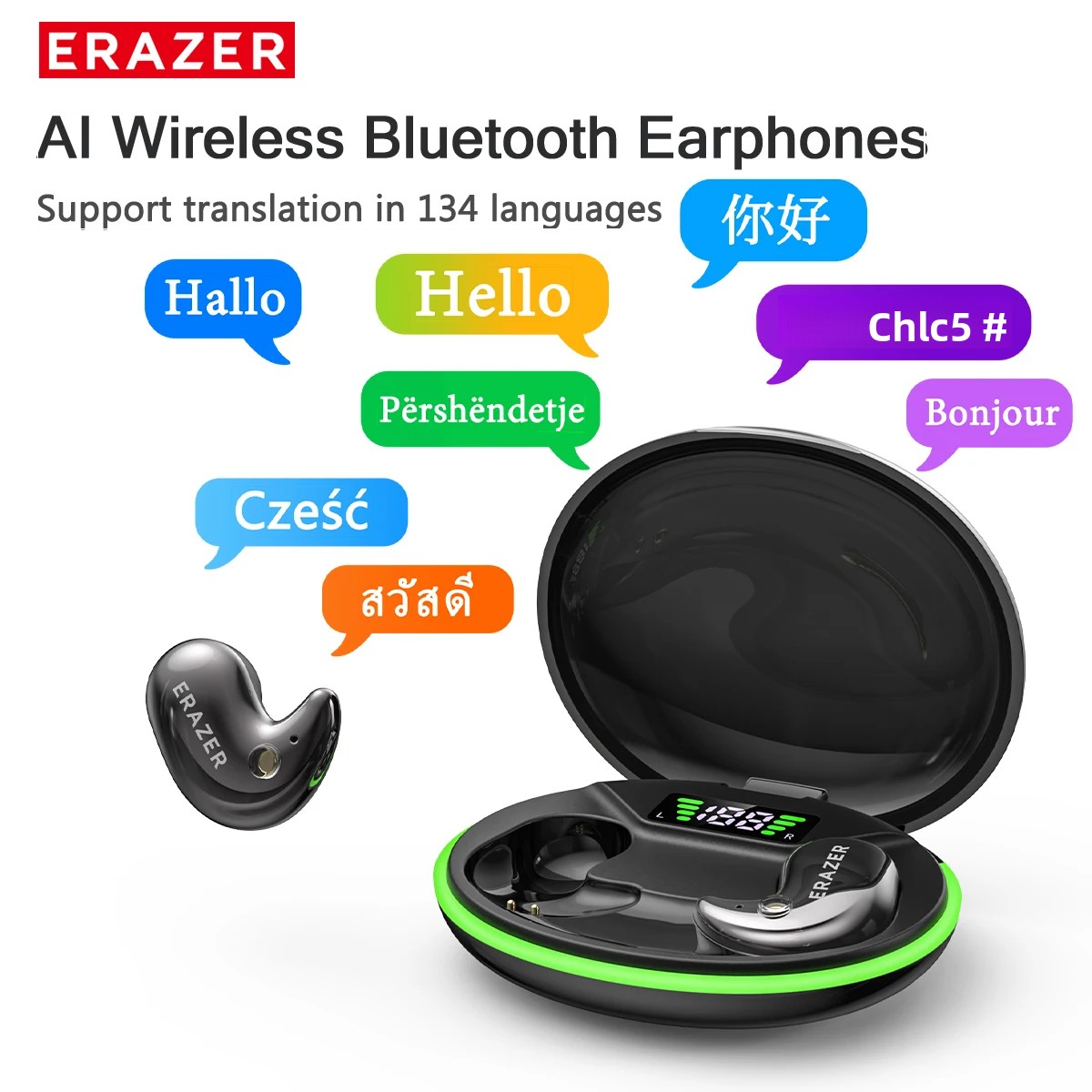 EARZER XF58 In-Ear Bluetooth H - đánh giá và giá Gaming Console Case
