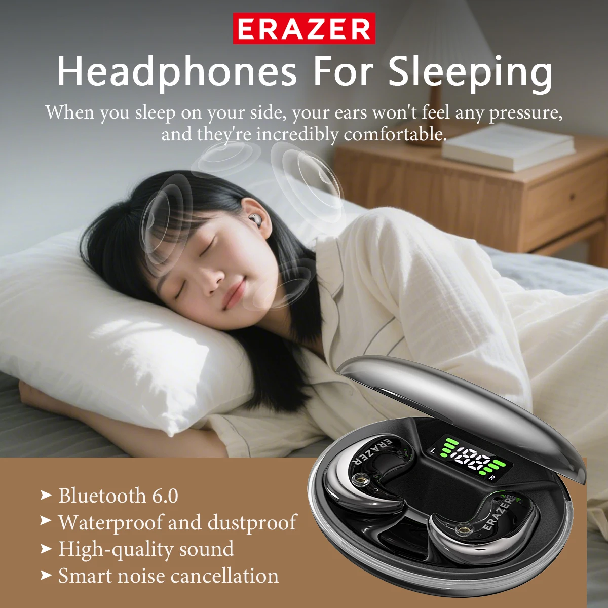EARZER XF58 In-Ear Bluetooth H - đánh giá và giá Gaming Console Case
