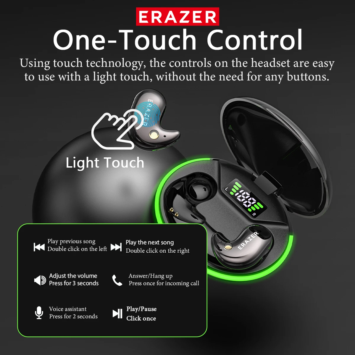 EARZER XF58 In-Ear Bluetooth H - đánh giá và giá Gaming Console Case