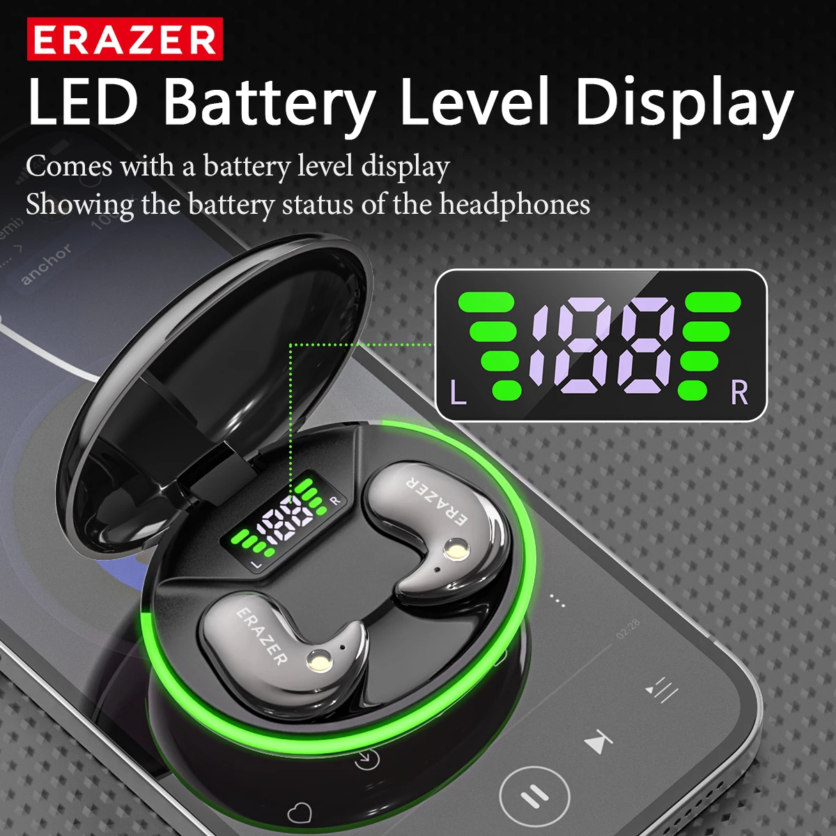 EARZER XF58 In-Ear Bluetooth H - đánh giá và giá Gaming Console Case