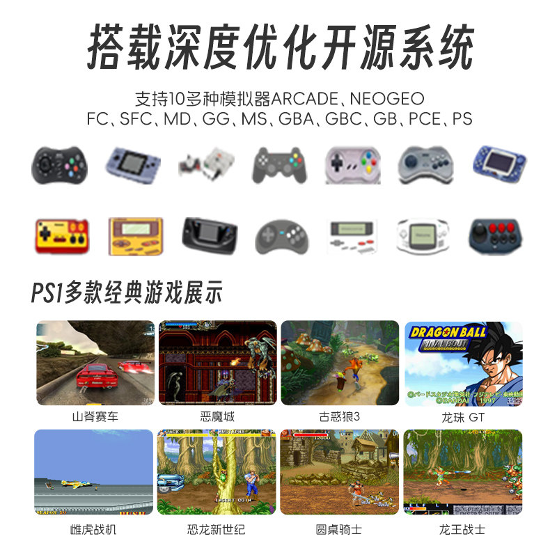 TRIMUI Model S IPS Screen Hand - đánh giá và giá Gaming Console Minecraft