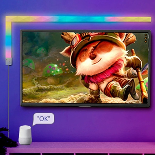 EE1 Splicing WiFi Music LED St - đánh giá và giá Led Gaming Light Strip